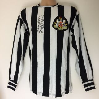Rare Malcolm Macdonald Newcastle United Signed Shirt,  Autograph Nufc