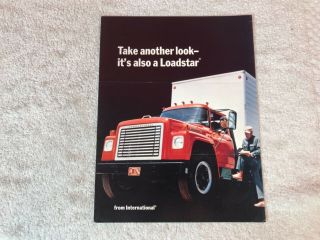 Rare 1970s International Harvester Loadster Truck Dealer Brochure