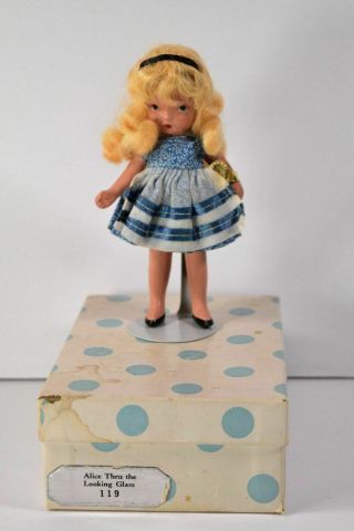Vintage Nancy Ann Storybook Bisque Doll Alice In Wonderland 125