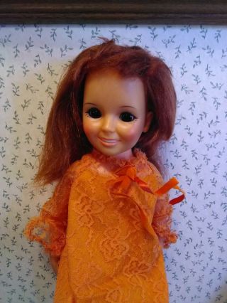 Vintage 1969 Ideal Crissy Doll With Outfit And Box