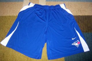 Rare Authentic Nike Dri Fit Toronto Blue Jays On - Field Shorts 3xl/xxxl Jersey L