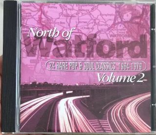 Various Artists - North Of Watford: Volume 2 Cd - 24 Tracks Rare - Vgc