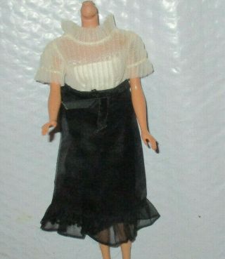 Vintage Barbie Midi Magic 1869 Dress Vintage 1960 