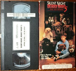 Silent Night Deadly Night 5: The Toy Maker (vhs) Good Cond.  Rare.  Horror.  Nr