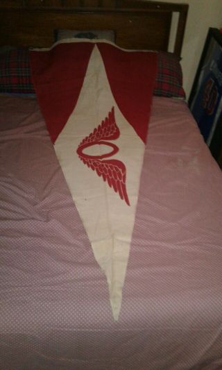 Retro Detroit Red Wings Flag 6 