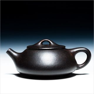 Chinese Yixing Zisha Teapot Handmade Purple Clay Heijinsha 180cl