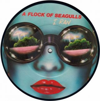 A Flock Of Seagulls - I Ran Mega Rare 7 " Picture Disc 45rpm Single