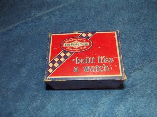 Vintage Shakespeare Marhoff 1964 Fishing Reel Box Only