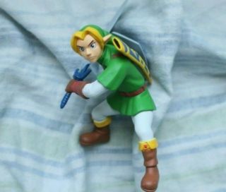 Very Rare Legend Of Zelda Ocarina Of Time Link Sword Statue Figure Toy Doll