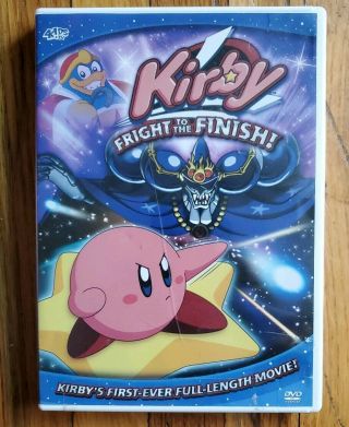 Kirby - Fright To The Finish (dvd,  Edited) 1st Full Length Movie Rare