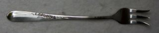 Reed & Barton Sterling Silver Wheat Pattern Cocktail Or Seafood Fork - 5 - 3/4 "