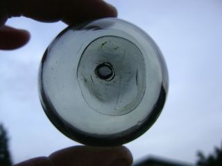 (360) 2,  1/4 inch diameter JAPANESE CURIO GLASS FLOAT BALL BUOY 2