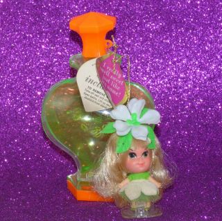 VINTAGE Mattel ' 69 Liddle Kiddle KOLOGNE GARDENIA DOLL Perfume BOTTLE case 2
