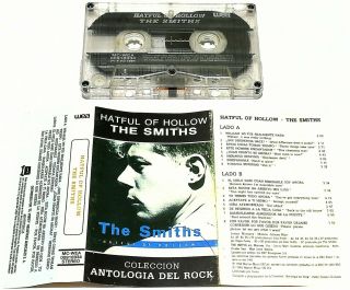 The Smiths " Hatful Of Hollow " Made In Peru,  Spanish Titles,  Rare Cassette (vg, )