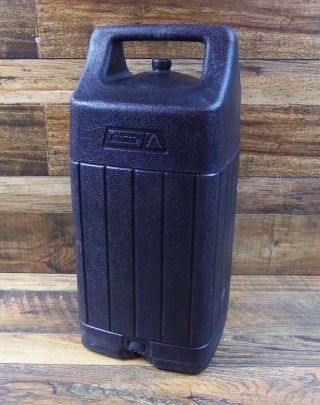 Vintage 1993 Black Plastic Coleman Lantern Carry/storage Case For 220 290 295