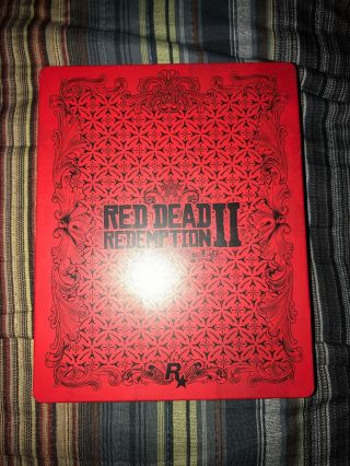 Rare Red Dead Redemption 2 Xbox One Steelbook Edition With Map