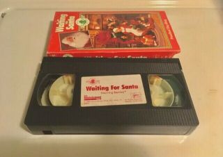 BARNEY & The Backyard Gang WAITING FOR SANTA first cover VHS RARE OOP 3