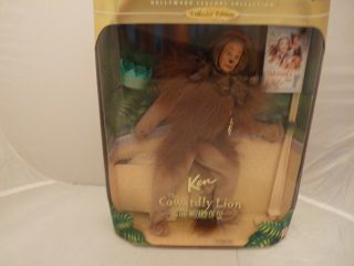 1996 Ken As Cowardly Lion In The Wizard Of Oz Barbie Doll Hollywood Legends