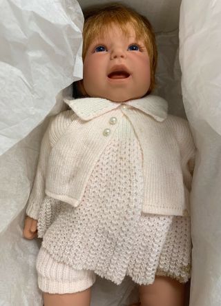 Lee Middleton Baby Doll Growing Up Model 00192 Vintage In Box; Missing Hat