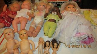 Vintage Baby Dolls And Battery Operated Doll To Up And Enjoy Or Resell