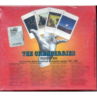 THE CRANBERRIES - THE TREASURE BOX - 4CD BOX SET - ISLAND UK 2002 - RARE 2