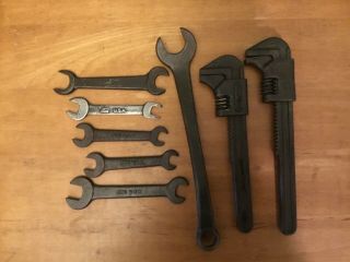 Antique Vintage Ford Wrenches (crescent,  Monkey) Model A,  Model T