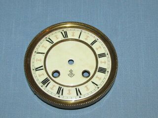 Antique Gustav Becker Regulator Clock Porcelain Dial