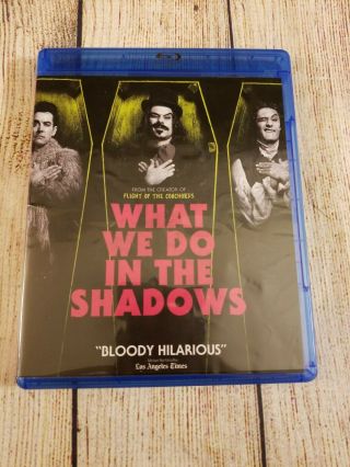 What We Do In The Shadows (blu - Ray,  2015) Oop And Rare.  Like.  Vampire Comedy