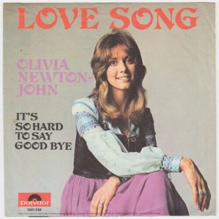 Olivia Newton - John Love Song Mega Rare Germany 45 German Polydor Gema Listen