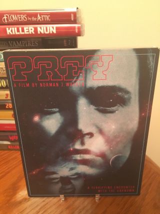 Prey Blu Ray/dvd (vinegar Syndrome) Limited Rare Oop Slipcover