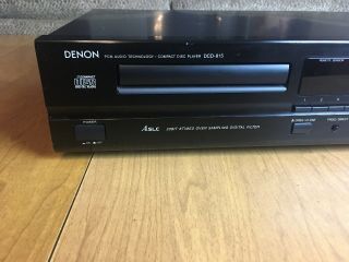 Denon DCD - 815 CD Player RARE 2