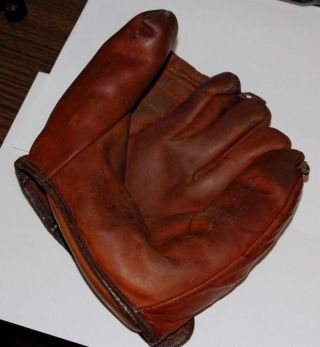 Antique Vintage Marathon Leather F425 Little League Baseball Glove