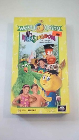 Wee Sing - Wee Singdom: The Land Of Music And Fun (vhs,  1996) Rare Htf