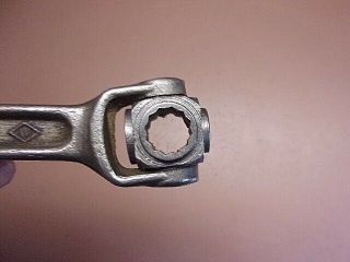 Antique Rare J.  H.  Williams Multi Socket Wrench No.  1999 8 Sizes Collectible 3