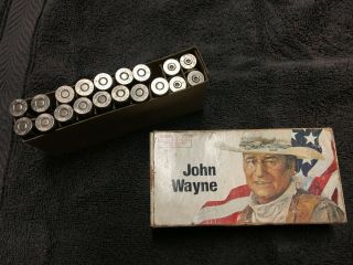 Rare John Wayne 32 - 40 Ammo Box Winchester W3240jw Rare