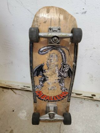 1990 Powell Peralta Steve Caballero Mechanical Dragon Skateboard Signed Rare Vtg