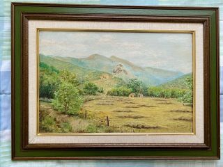 Antique Oil Painting 24 X 18 In