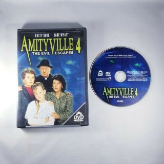Amityville 4 The Evil Escapes (dvd) 1989 Horror Movie - Rare Oop -