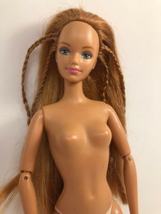 Barbie Happy Family Pregnant Midge Doll Freckles No Belly