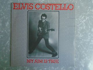 Elvis Costello ‎– My Aim Is True Rare Blue Vinyl Cou/b/seez 3 Nm 1977