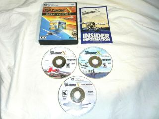 - = Rare = - Microsoft Flight Simulator X: Gold Edition Pc