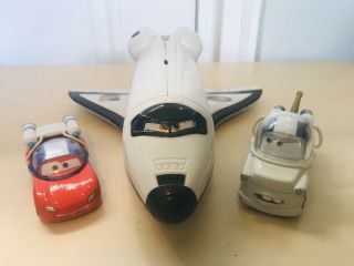 Disney Pixar Cars Space Mission Rare Roger Space Shuttle (mater Tall Tales)