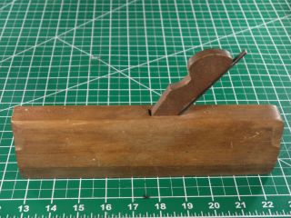 Wooden Antique 15 Molding Plane 3/4” Vintage Wood Moulding Tool Made In Germany