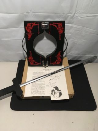 Mikame Craft - " Sword Thru Neck " W/ Box & Instructions.  Rare