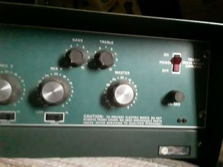 Rare Vintage Altec Mixer Power Amplifier 1606b Hannon Enginering Los Angeles