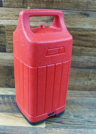 Vintage 1985 Red Plastic Coleman Lantern Carry/storage Case For 288 Cl1 Cl2 200