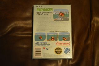 Rad Racer Nintendo NES Box Only Rare Variant 2