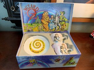 Wizard Of Oz Memorabilia Cup & Saucer Cardew Design Set Of 2 Rare Collectible
