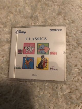 Htf Brother Disney Classics Embroidery Card Rare