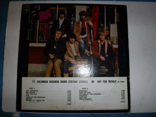 Rare Moby Grape Mono Self Titled Lp Promo Label Middle Finger Poster 2 Eye
